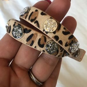 Rustic Cuff Double Wrap Bracelet